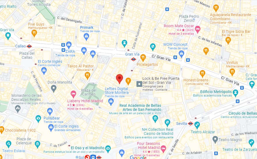 Venta en rentabilidad Local comercial – Zona Centro (Madrid)